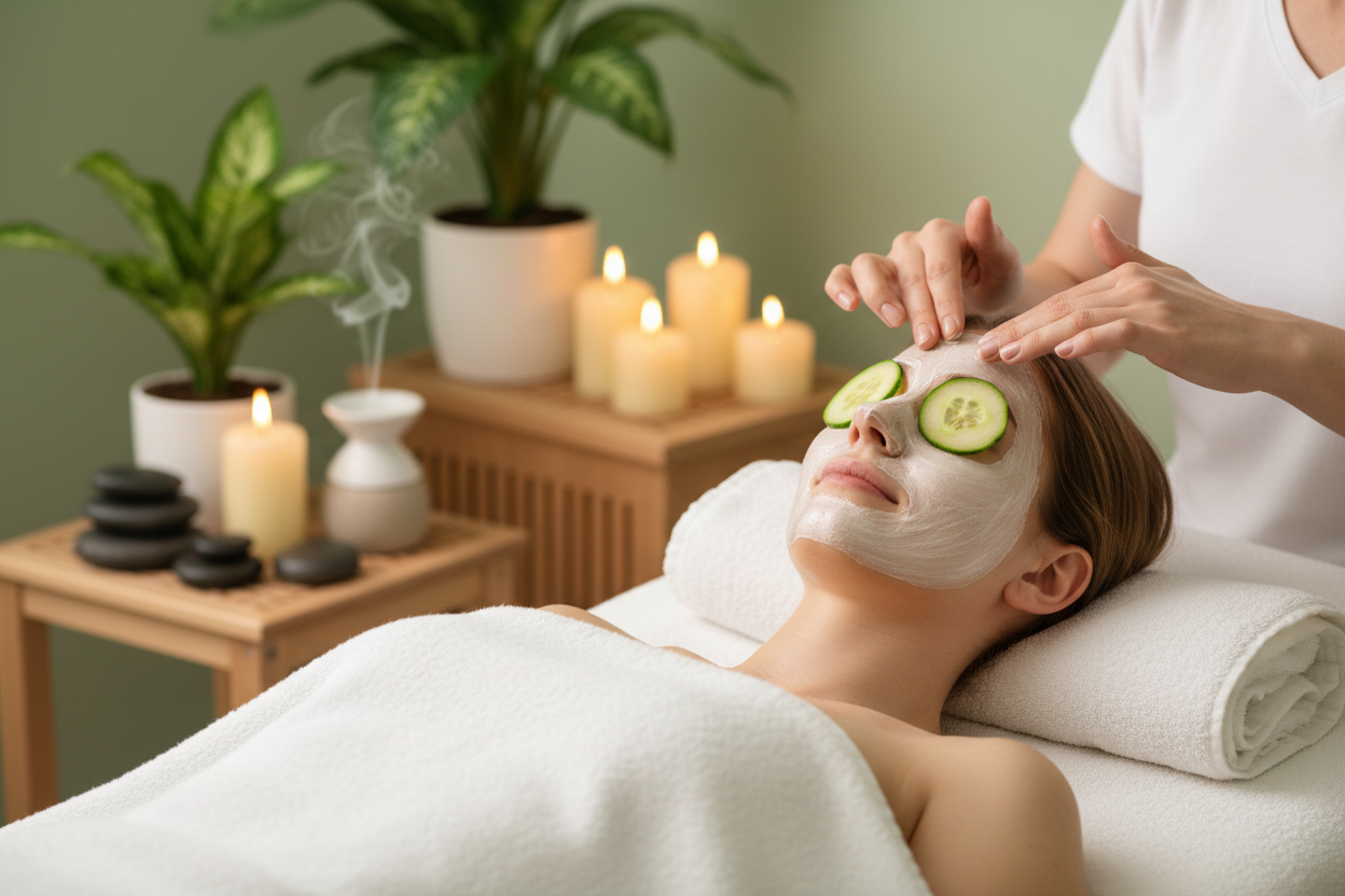 Relaxing facial 